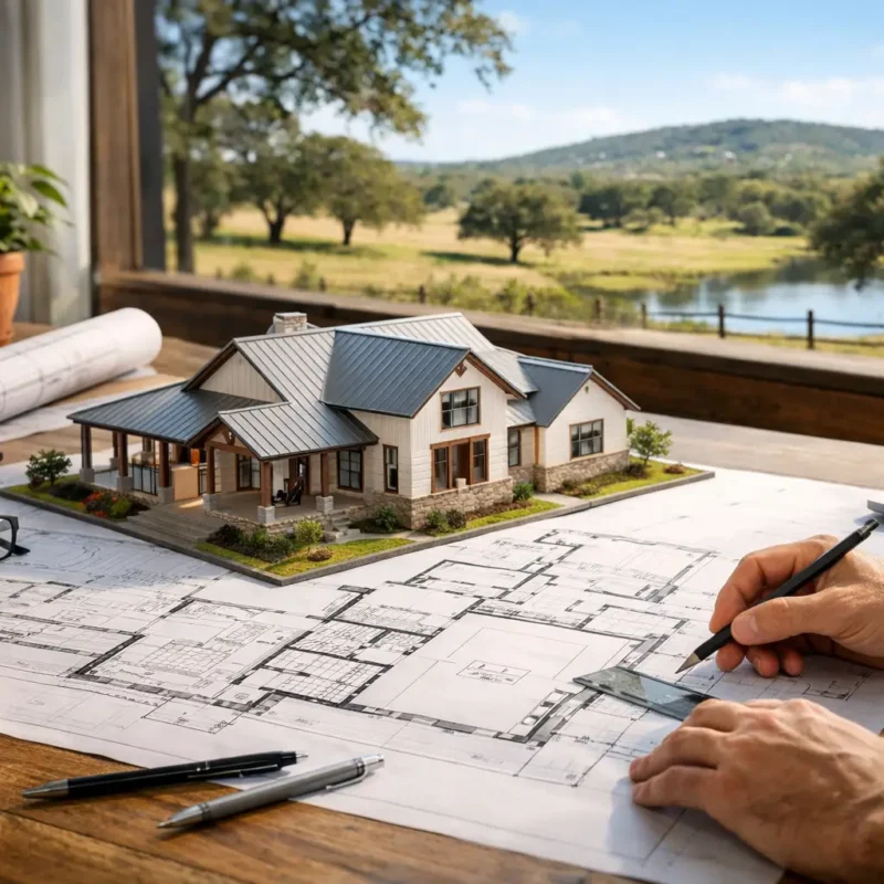 Custom Home Design Process for Your Texas Land
